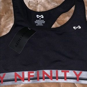 NFINITY cheer sports bra